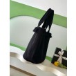 Borsa Tote Chanel Coco Beach con Borsa Piccola Agnello Nero