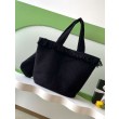 Borsa Tote Chanel Coco Beach con Borsa Piccola Agnello Nero