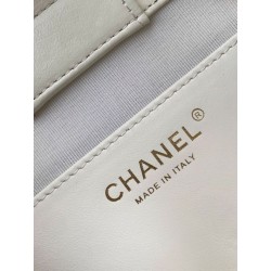 Borse Replica tote Chanel grande con tracolla a catena AS5303 Bianco