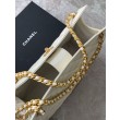 Borse Replica tote Chanel grande con tracolla a catena AS5303 Bianco