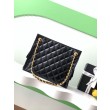 Borsa tote Chanel grande con tracolla a catena AS5303 Nero