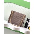 Borsa tote Chanel grande con tracolla a catena AS5303 Scamosciato Grigio
