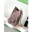 Borsa tote Chanel grande con tracolla a catena AS5303 Scamosciato Grigio