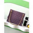 Borse Replica tote Chanel grande con tracolla a catena AS5303 Scamosciato Viola