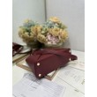 borsa tote Dior CD 26SS fiocco bordeaux
