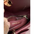 borsa tote Dior CD 26SS fiocco bordeaux