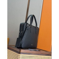 Borsa tote Dior CD Icon Uomo con cerniera nera