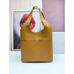 Imitazioni borse griffate tote Dior Privé Icons Uomo marrone in pelle di vitello