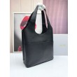 borsa tote Dior Privé Icons Uomo nera in pelle di vitello