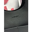 borsa tote Dior Privé Icons Uomo nera in pelle di vitello