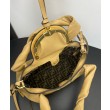 Qualità superiore replica tote Fendi Spy Mini/Piccola/Grande Albicocca