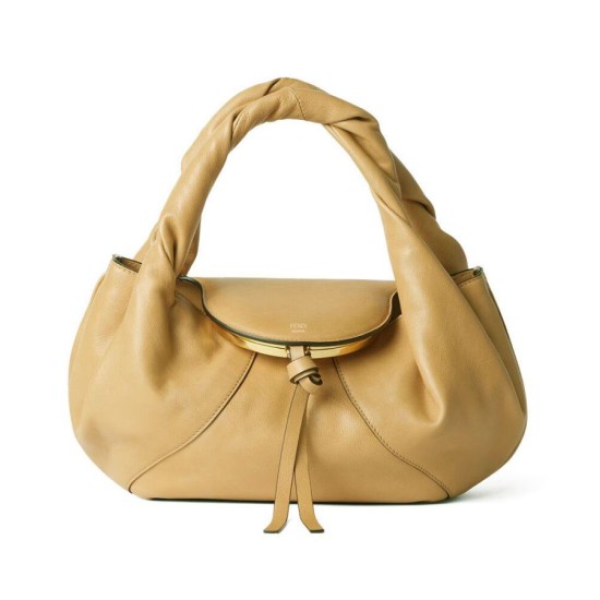 Qualità superiore replica tote Fendi Spy Mini/Piccola/Grande Albicocca