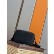 Borse a tracolla Dior CD Icon uomo con cerniera nera