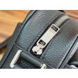 Borse a tracolla Dior CD Icon uomo con cerniera nera
