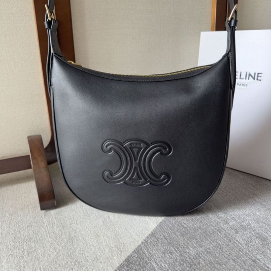 Celine Heloise Medium, borsa a tracolla nera