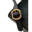 Chanel 25B Zaino medio in pelle di vitello granata nera AS5600