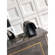 Chanel 25K Bora Pari all'originale replica a patta piccola con pallina dorata in pelle di agnello nera Chanel 25K Bora Pari all'originale replica a patta piccola con pallina dorata in pelle di agnello nera