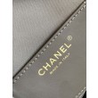 Chanel AS5293 Borse Replica Alta Qualità a secchiello piccola Hobo Vintage con coulisse in pelle scamosciata viola chiaro