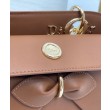 Dior CD 26SS Borse Imitazioni tote con fiocco color caffè