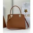 Dior CD 26SS Borse Imitazioni tote con fiocco color caffè