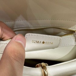 Replica Imitazioni borse griffate tote Dior CD 26SS con fiocco bianca Imitazioni Replica qualità specchio Imitazioni borse griffate tote Dior CD 26SS con fiocco bianca