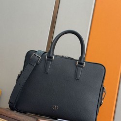 Replica qualità specchio Borsa tote Dior CD Icon Uomo con cerniera nera
