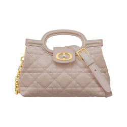 Mini borsa a mano Dior Jolie Cannage S3123 Rosa