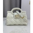 Mini borsa a mano Dior Jolie Cannage S3123 Beige