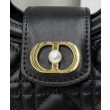 Mini borsa a mano Dior Jolie Cannage S3123 Nero