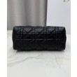 Mini borsa a mano Dior Jolie Cannage S3123 Nero