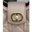 Mini borsa a mano Dior Jolie Cannage S3123 Rosa