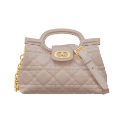 Mini borsa a mano Dior Jolie Cannage S3123 Rosa