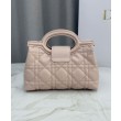 Mini borsa a mano Dior Jolie Cannage S3123 Rosa