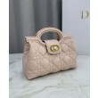 Mini borsa a mano Dior Jolie Cannage S3123 Rosa