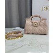 Mini borsa a mano Dior Jolie Cannage S3123 Rosa