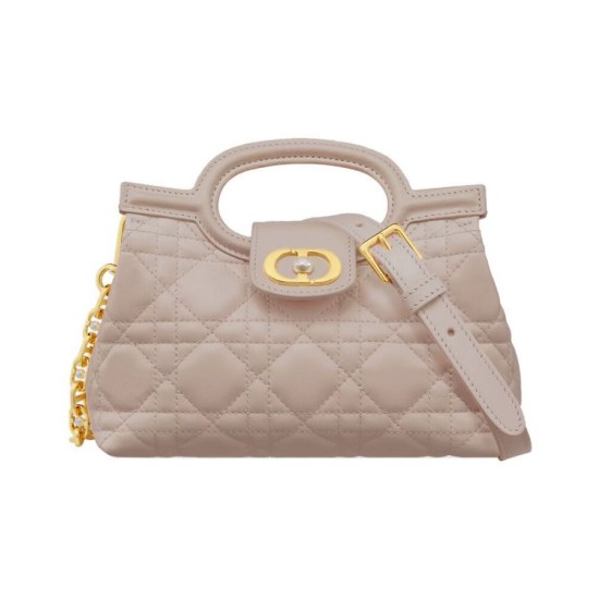 Mini borsa a mano Dior Jolie Cannage S3123 Rosa
