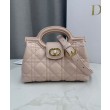 Mini borsa a mano Dior Jolie Cannage S3123 Rosa