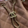 Zaino Chanel 25B Medio in Vitello Granato Marrone AS5600