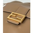 Zaino con coulisse da donna Fendi Cappuccino Vintage Albicocca