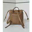 Zaino con coulisse da donna Fendi Cappuccino Vintage Albicocca