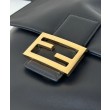 Zaino con coulisse da donna Fendi Cappuccino Vintage Nero