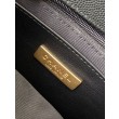 Zaino Vintage Chanel 25B Pelle di Vitello Granata AS5715 Nero