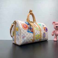 M14736 Borsa da viaggio Louis Vuitton Keepall Bandoulière 45 Monogram Dune M14736 Borsa da viaggio Louis Vuitton Keepall Bandoulière 45 Monogram Dune