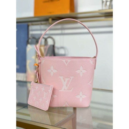 Replica LV ALL IN BB Tote Bag bicolore M14356 Rosa Imitazioni Replica qualità specchio LV ALL IN BB Tote Bag bicolore M14356 Rosa