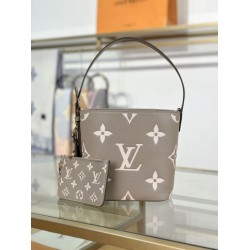 LV All In BB Tote Bag bicolore M13045 Grigio