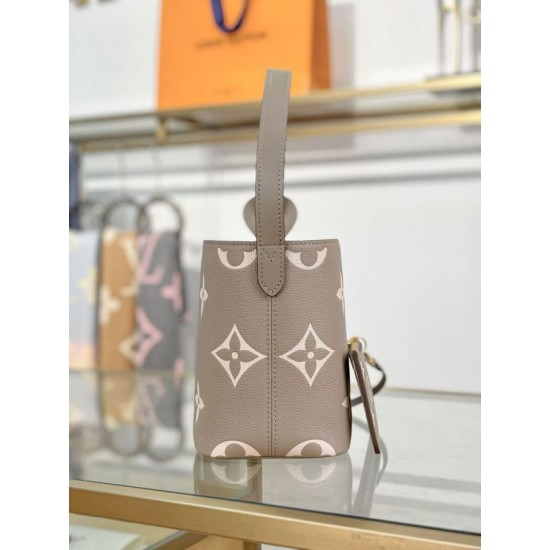 Replica LV All In BB Tote Bag bicolore M13045 Grigio Imitazioni Replica qualità specchio LV All In BB Tote Bag bicolore M13045 Grigio