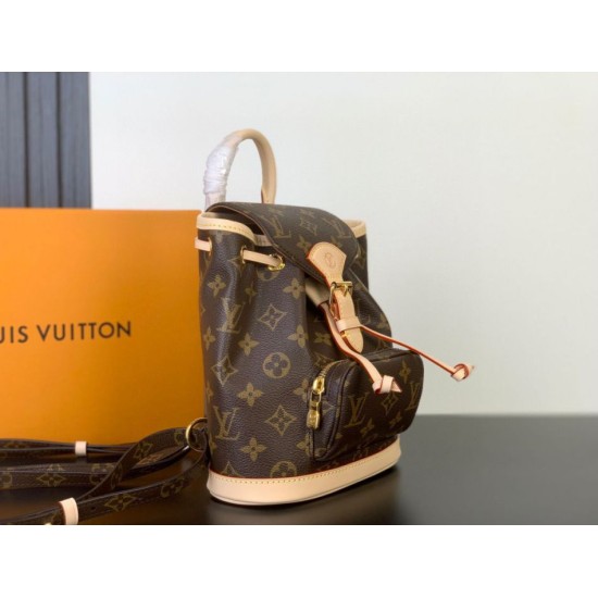 Replica qualità specchio Louis Vuitton Montsouris Mini Zaino M11199 Monogram