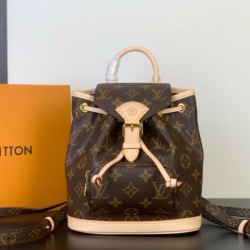 Replica qualità specchio Louis Vuitton Montsouris Mini Zaino M11199 Monogram
