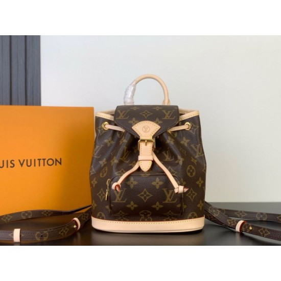 Replica qualità specchio Louis Vuitton Montsouris Mini Zaino M11199 Monogram