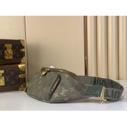 Louis Vuitton m26933 Marsupio Rush da uomo Verde